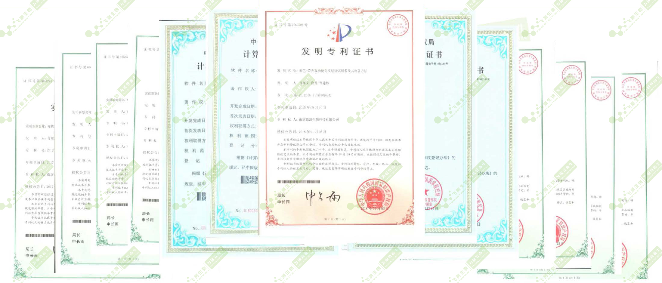 申請專利及軟著19項