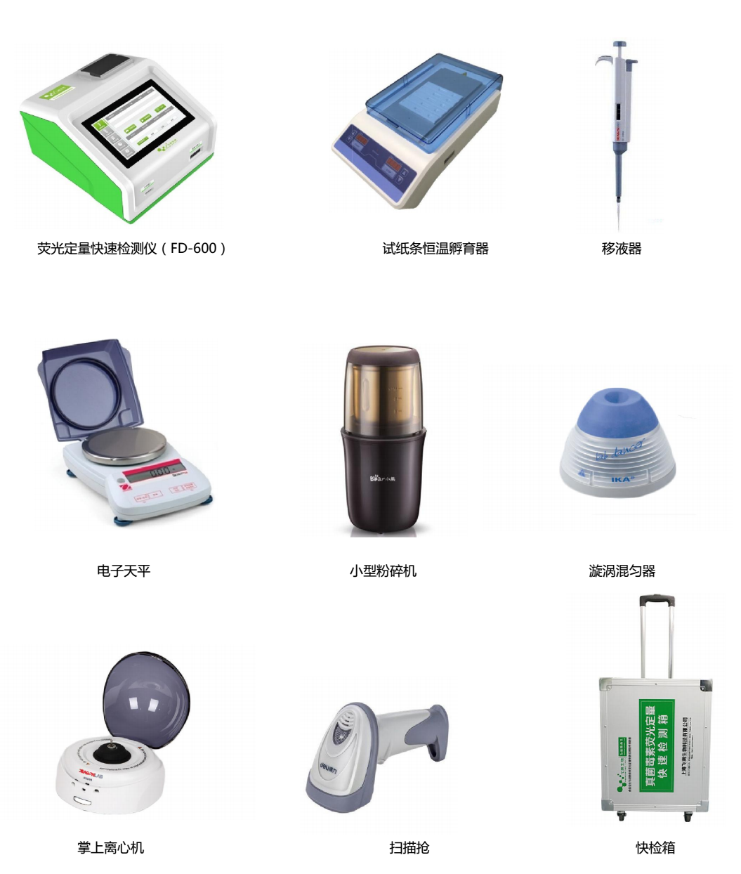 真菌毒素熒光分析儀檢測箱